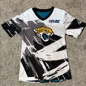 Jaguars NFL Flag Football Reversible Jersey Youth Medium